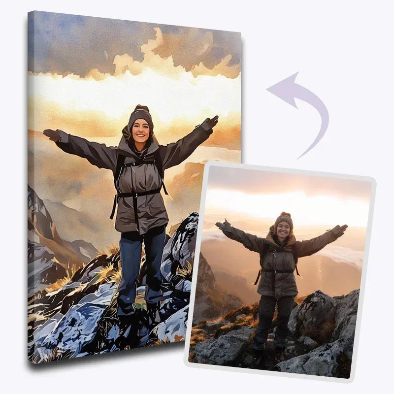 Custom Scenic Memory – Paint by Numbers - My Store