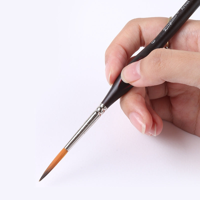 Triangular Handle Detail Paint Brush Set - Perfect for Paint by Numbers