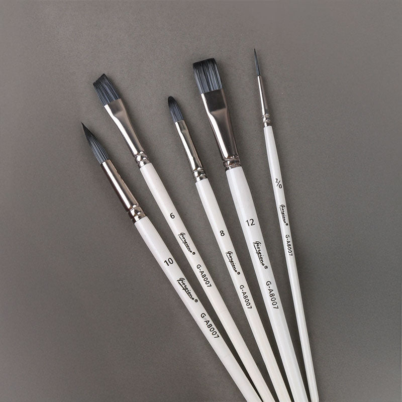 10 Pcs Pro-Quality Paint by Numbers Brushes