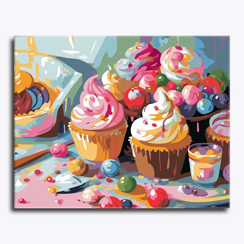 Sweet Treats Delight – Paint by Numbers - My Store
