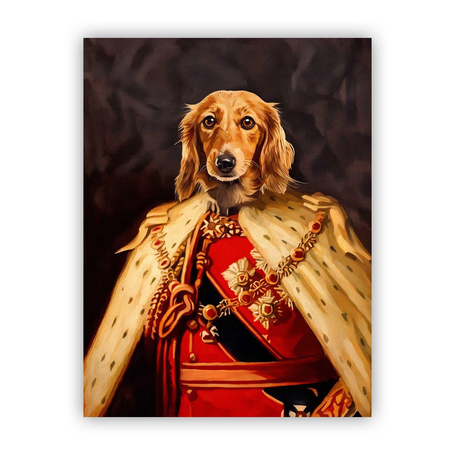 Custom Pet Paint by Numbers – The Regal King - My Store