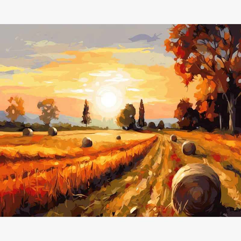 Golden Harvest – Paint by Numbers