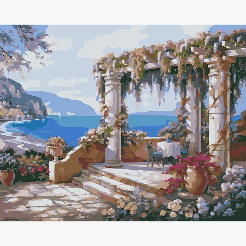 Verdant Serenity – Paint by Numbers