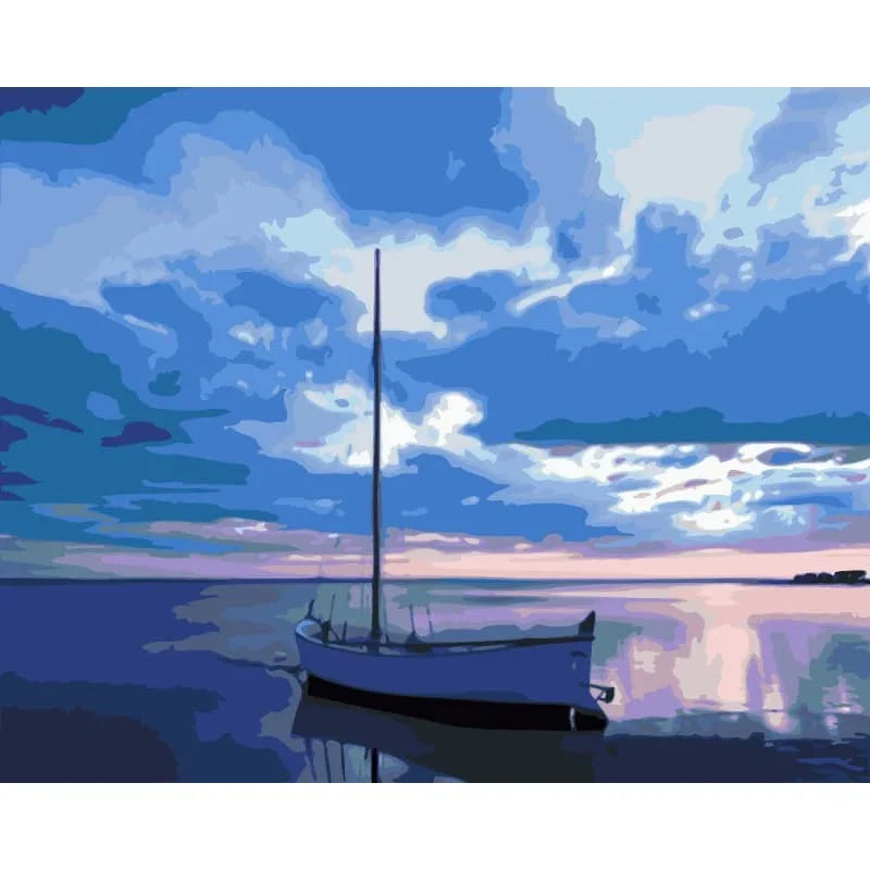 Tranquil Waterscape – Paint by Numbers - My Store
