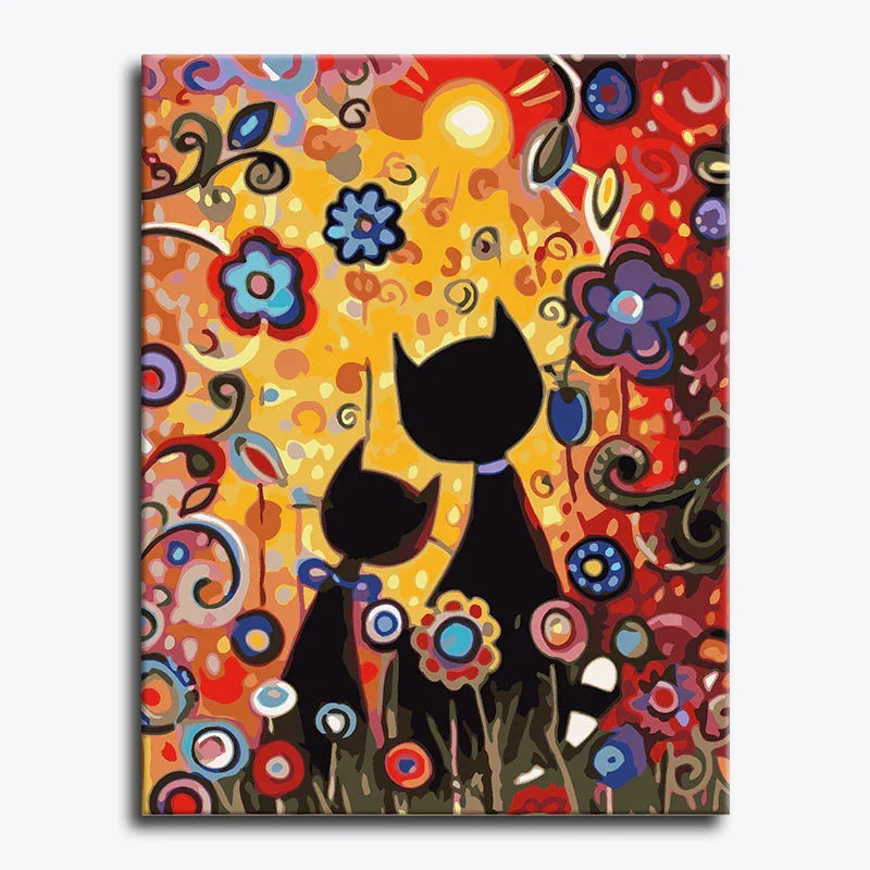 Sunset Companions – Paint by Numbers - My Store