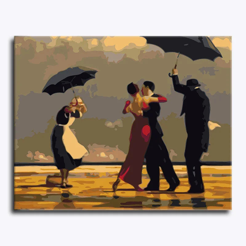 Dancing in the Rain – Paint by Numbers - My Store
