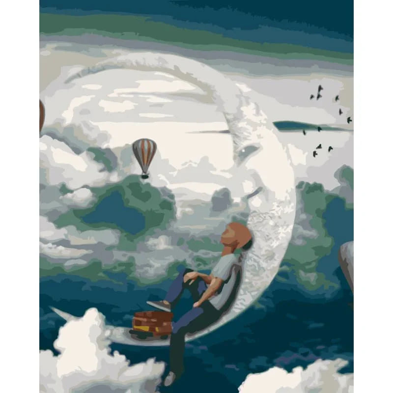 Moonlit Journey – Paint by Numbers - My Store