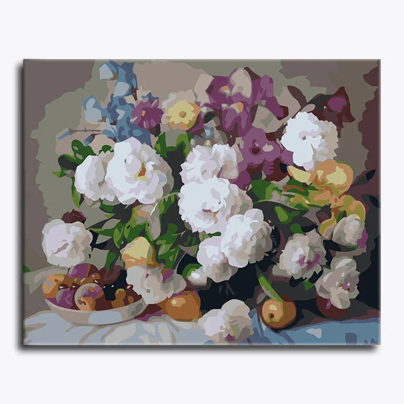 Peony Abundance – Paint by Numbers - My Store