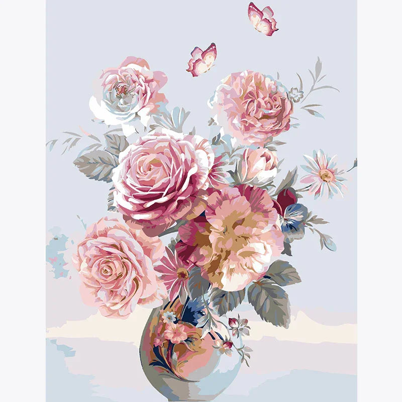 Pastel Petals – Paint by Numbers