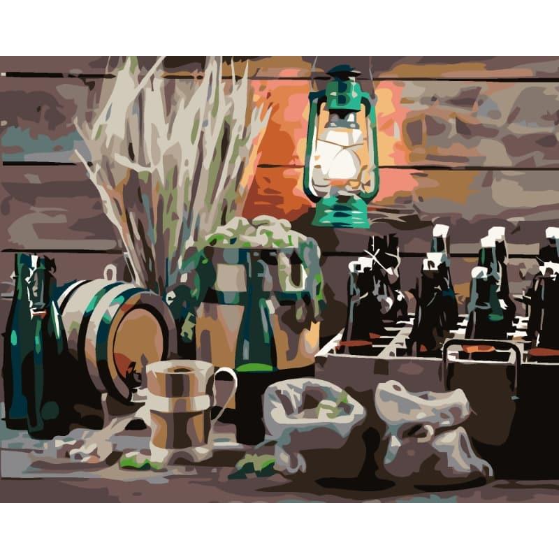 Vintage Spirits – Paint by Numbers - My Store