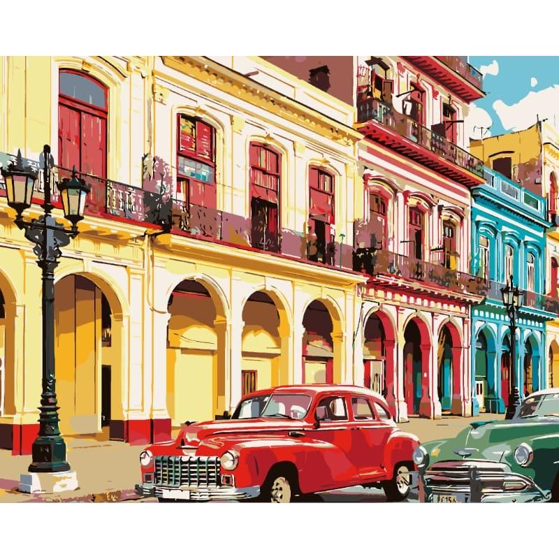 Havana Vibes – Paint by Numbers - My Store