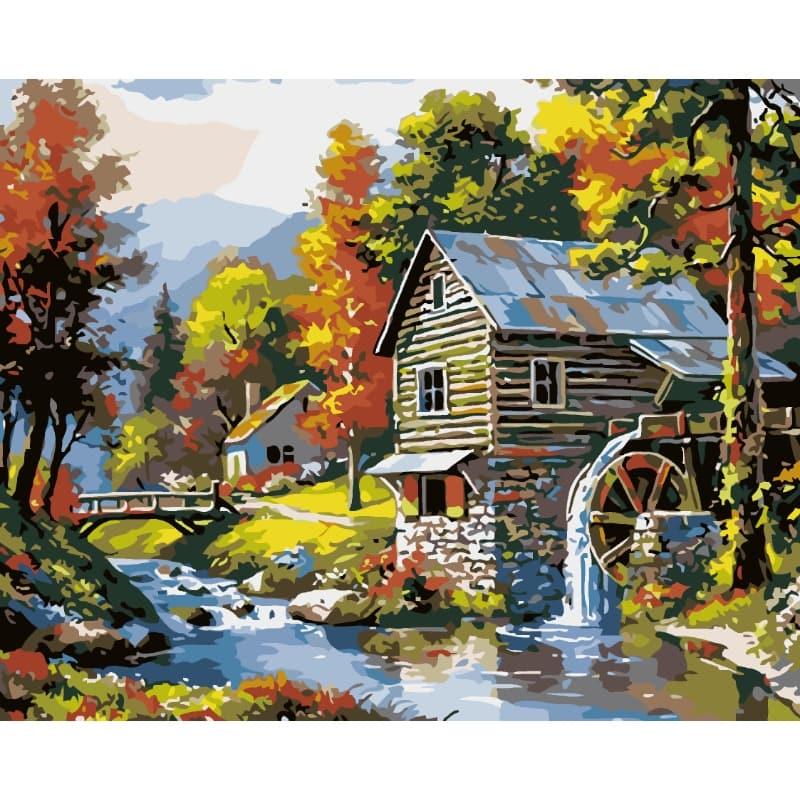 Whispering Millstream – Paint by Numbers - My Store