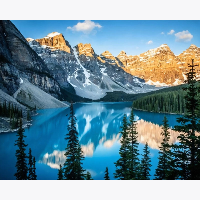 Frozen Mirror – Paint by Numbers - My Store