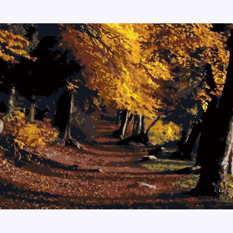 Golden Passage – Paint by Numbers - My Store