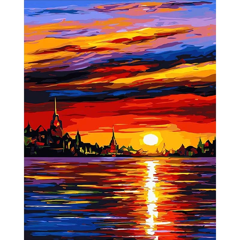 Ember City – Paint by Numbers - My Store