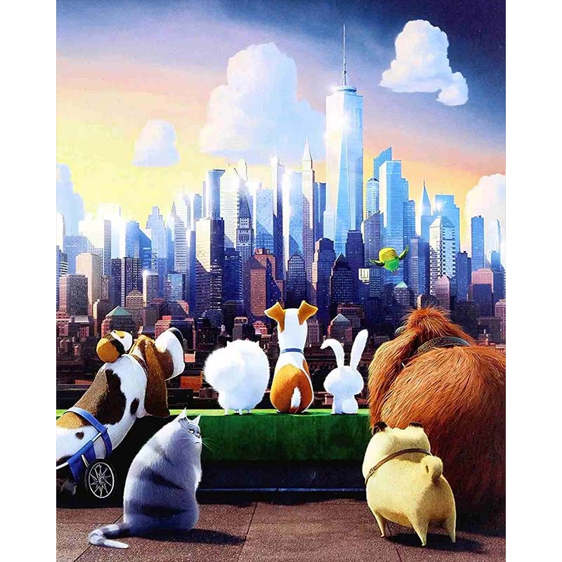 City Tails – Paint by Numbers - My Store