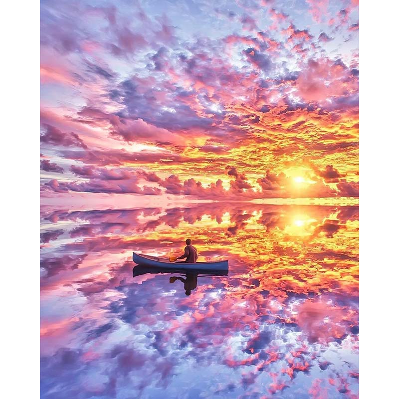 Drift into Dusk – Paint by Numbers - My Store