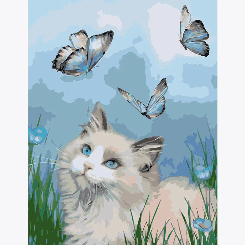 Paws & Petals – Paint by Numbers - My Store