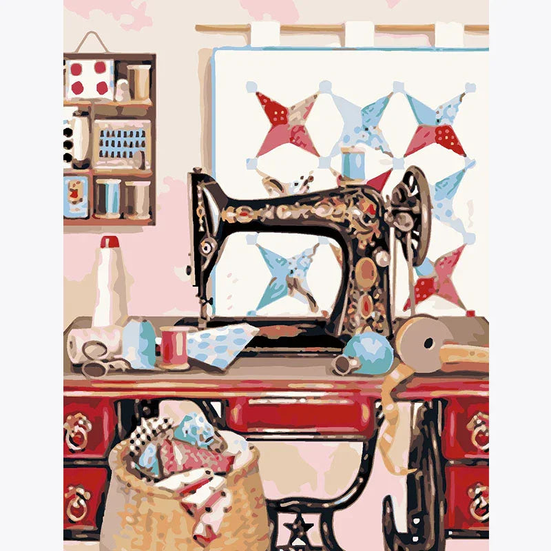 Stitch & Story – Paint by Numbers