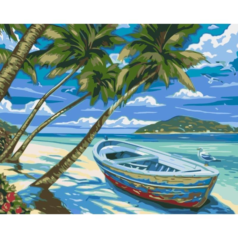 Sailing Shores – Paint by Numbers - My Store
