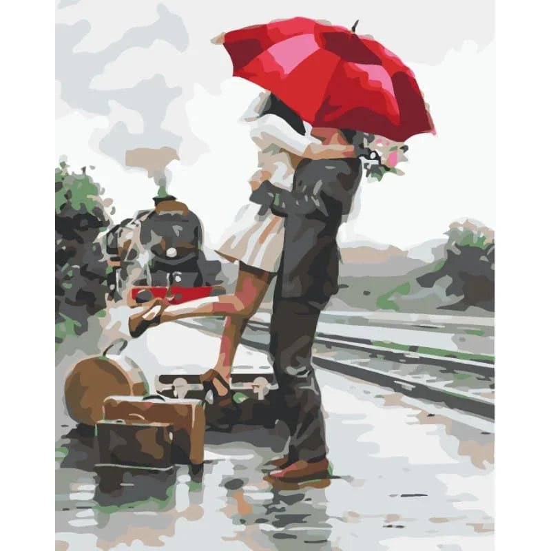 Rainy Day Romance – Paint by Numbers - My Store