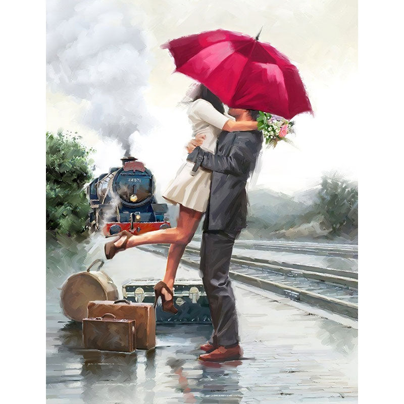 Rainy Day Romance – Paint by Numbers - My Store