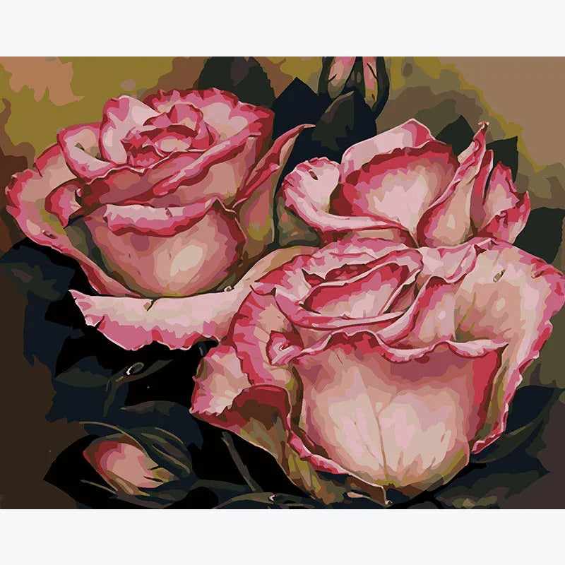 Velvet Roses – Paint by Numbers
