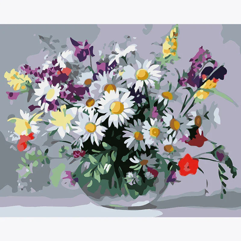 Wildflower Waltz – Paint by Numbers