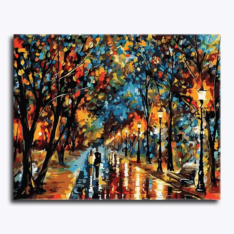 Twilight Walk Together – Paint by Numbers - My Store