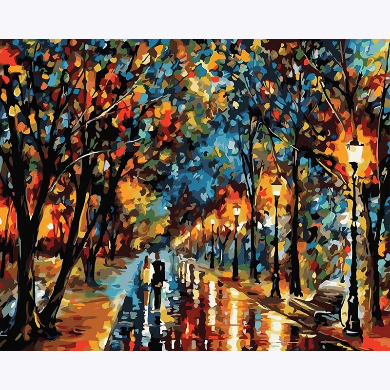 Twilight Walk Together – Paint by Numbers - My Store