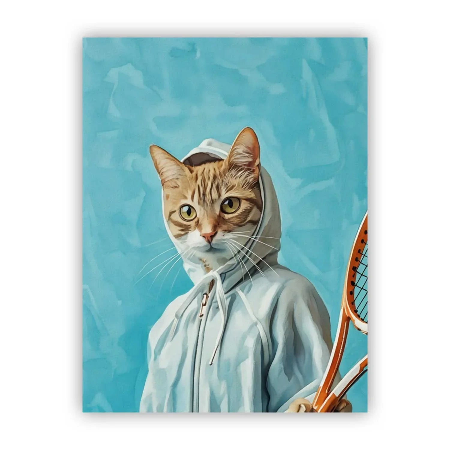 Custom Pet Paint by Numbers – The Tennis Player - My Store