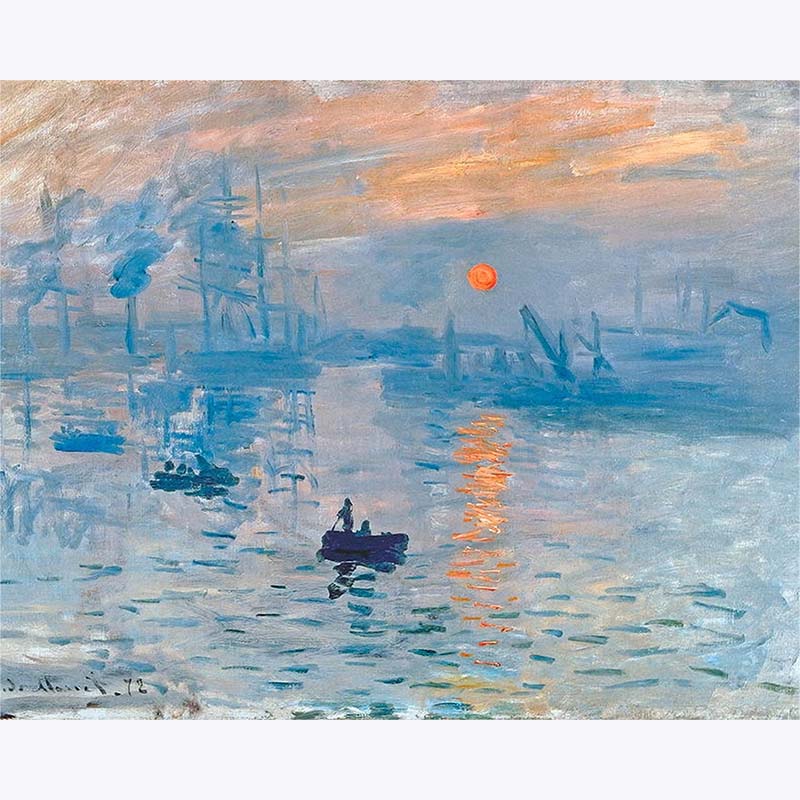 Impression, Sunrise by Claude Monet – Paint by Numbers
