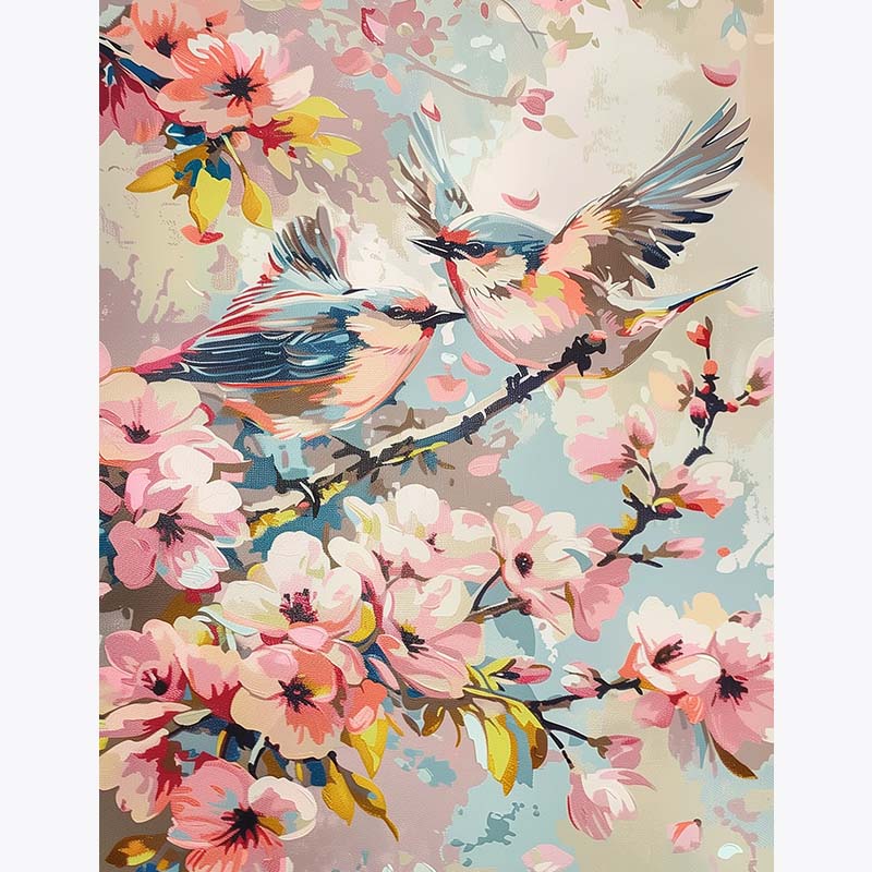 Petals and Wings – Paint by Numbers