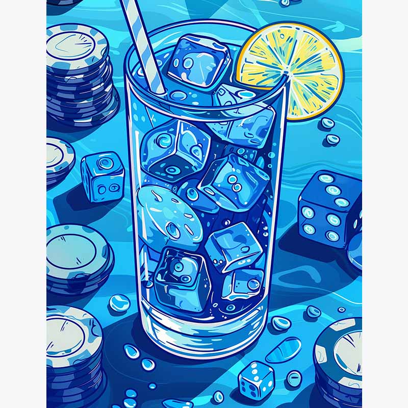 Lucky Sip – Paint by Numbers