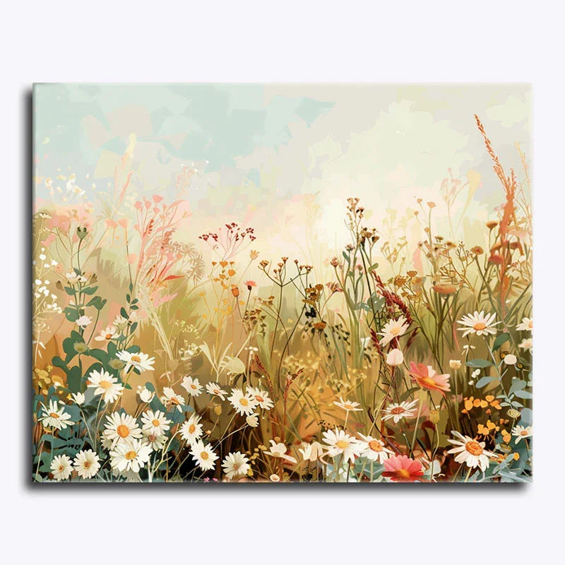 Blooming Wildflowers – Paint by Numbers - My Store