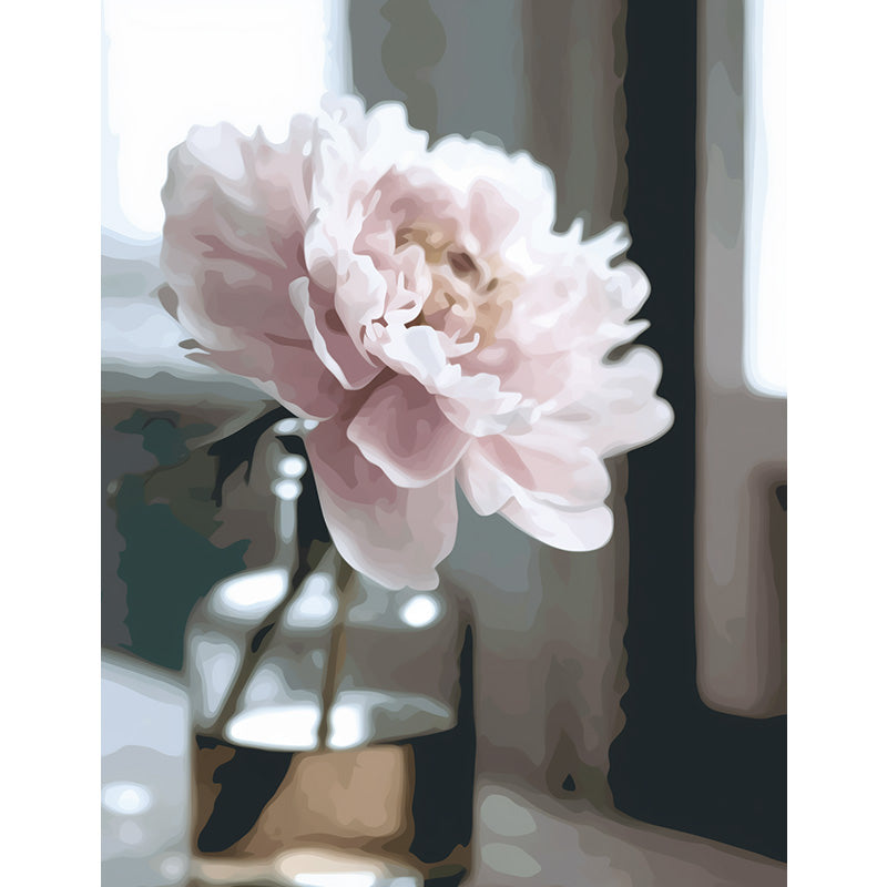Soft Peony – Paint by Numbers