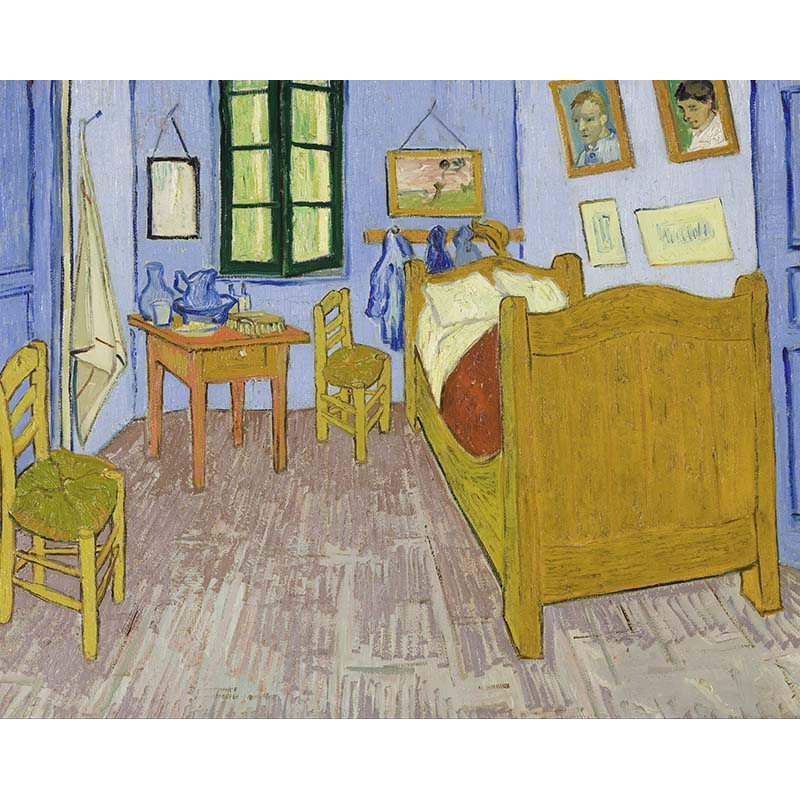 Bedroom in Arles by Van Gogh – Paint by Numbers