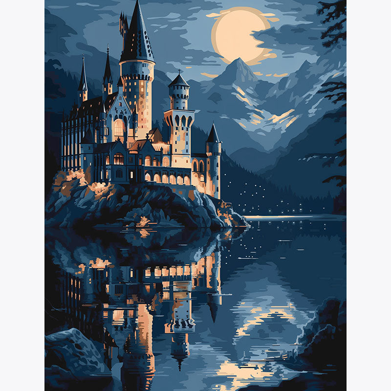 Enchanted Castle – Paint by Numbers