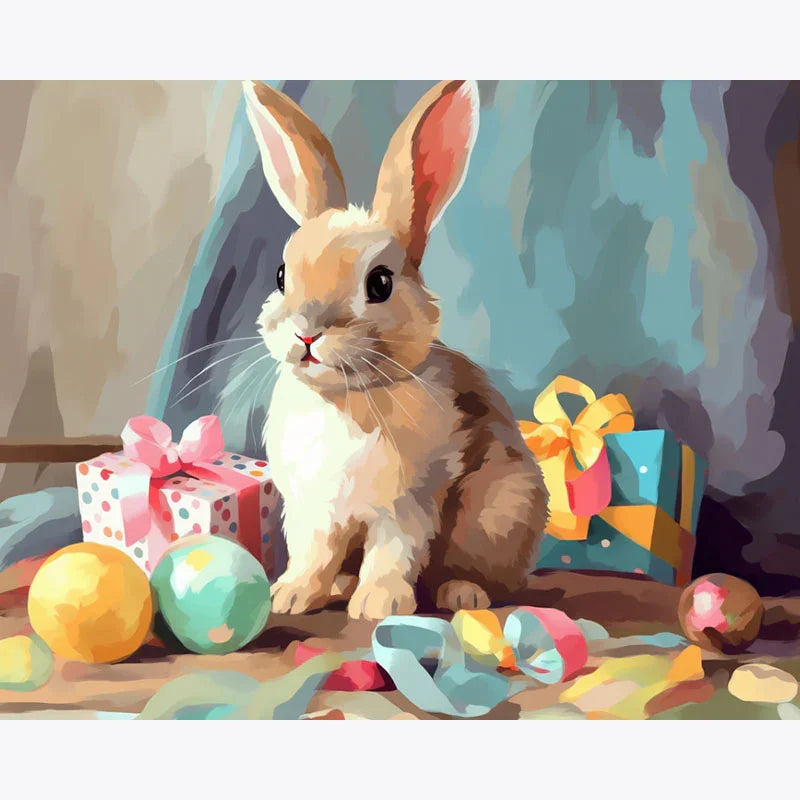 Bunny’s Easter Surprise – Paint by Numbers
