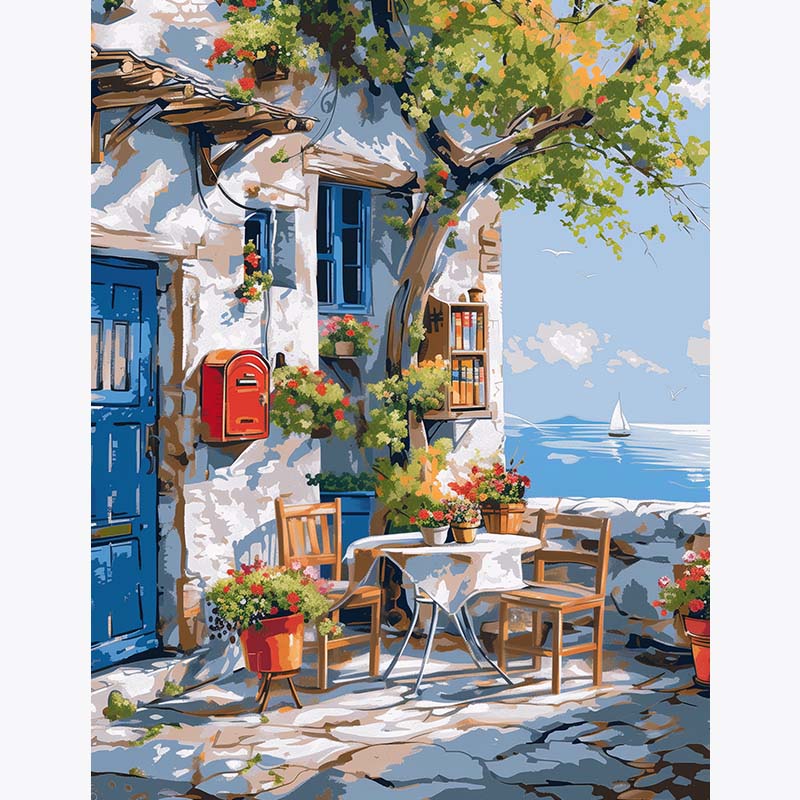 Seaside Retreat – Paint by Numbers