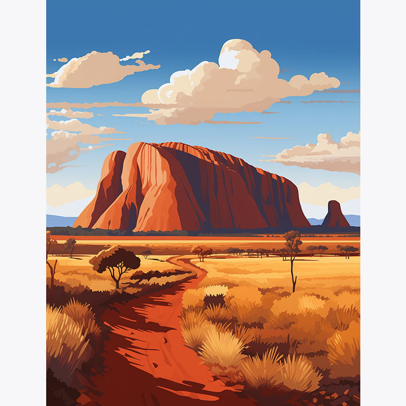 Uluru-Kata Tjuta – Paint by Numbers