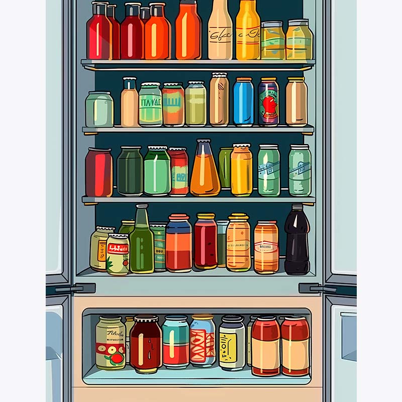 Fridge Treasures – Paint by Numbers