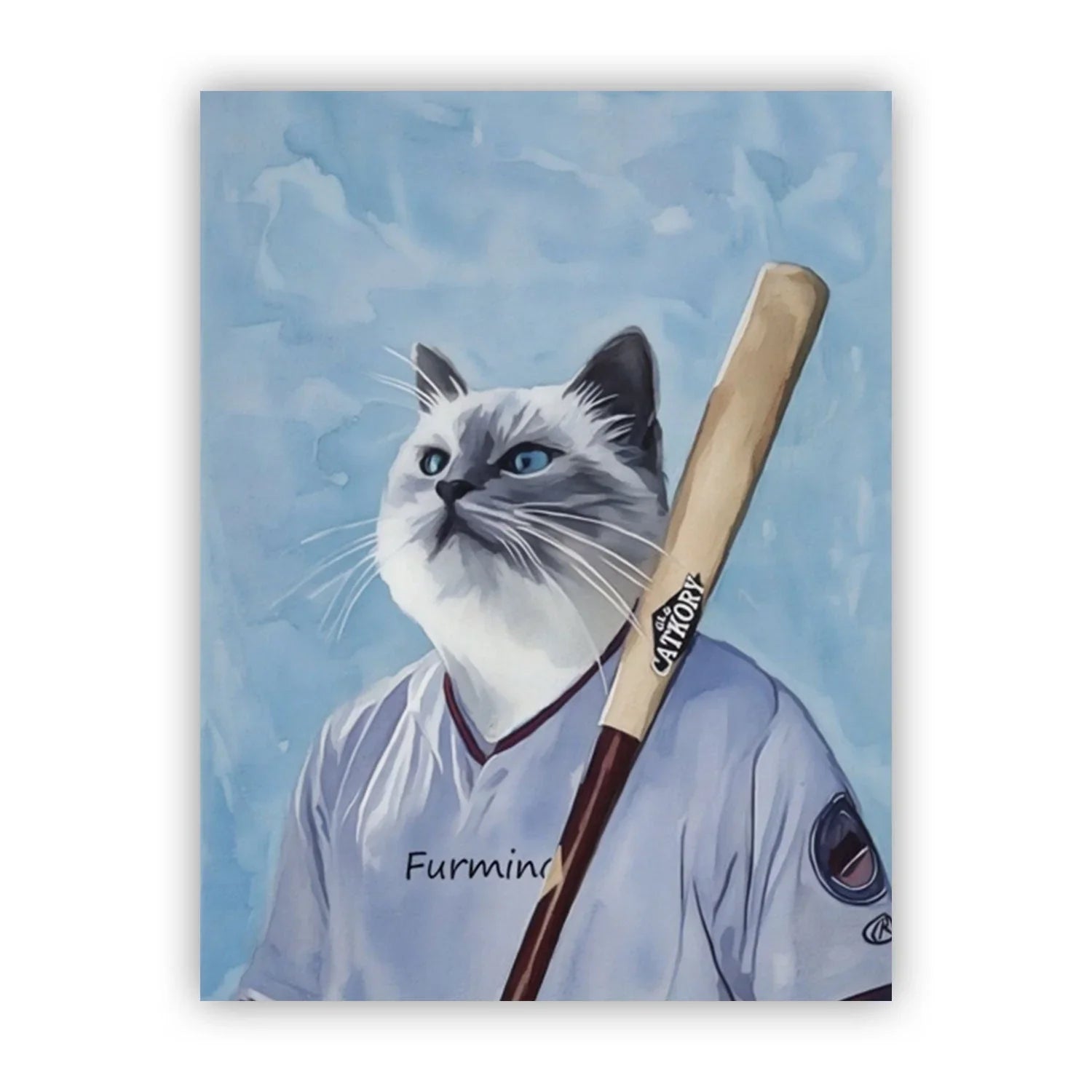 Custom Pet Paint by Numbers – The Baseball Player - My Store