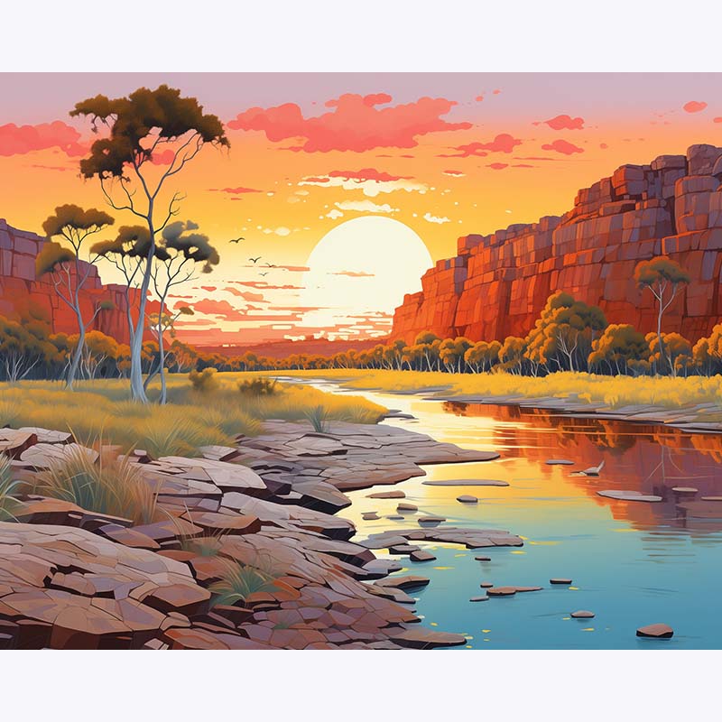 Kakadu National Park – Paint by Numbers