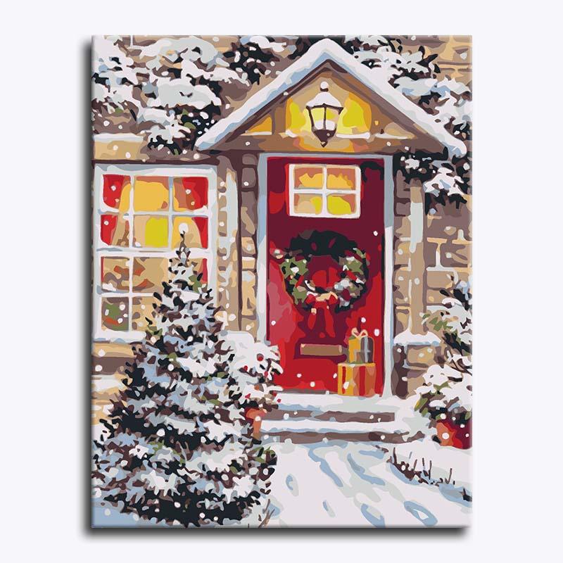 Christmas Welcome – Paint by Numbers - My Store