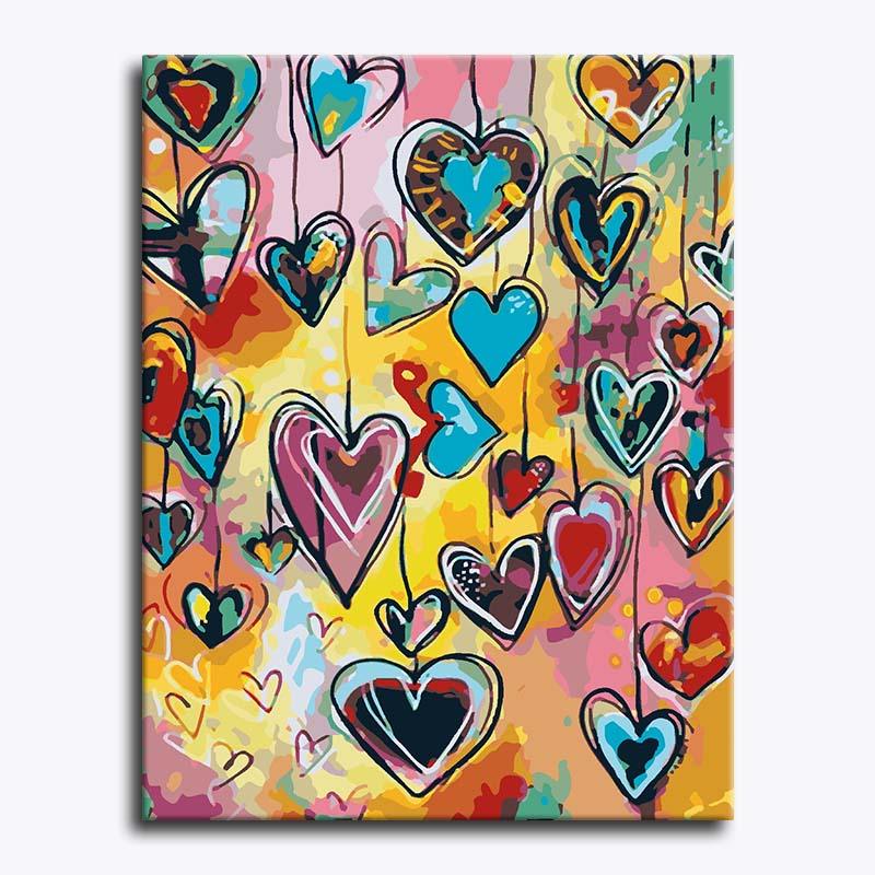 Colorful Love – Paint by Numbers - My Store