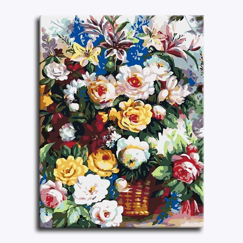 Floral Radiance – Paint by Numbers - My Store