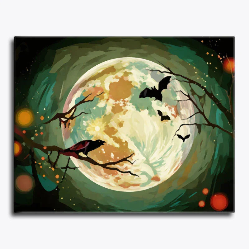 Moonspell Night – Paint by Numbers - My Store