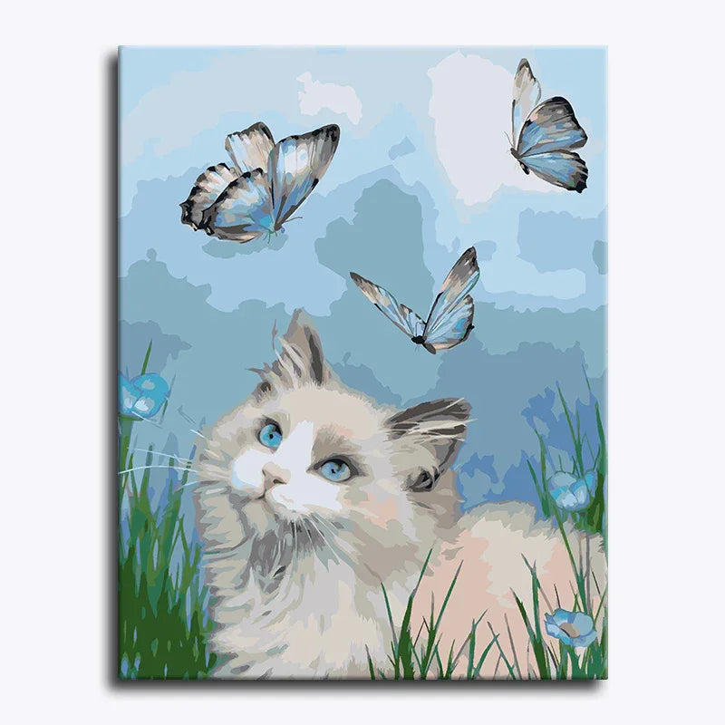 Paws & Petals – Paint by Numbers - My Store