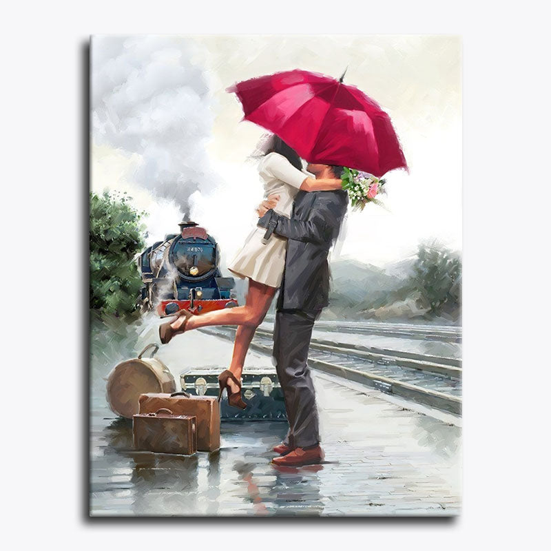 Rainy Day Romance – Paint by Numbers - My Store